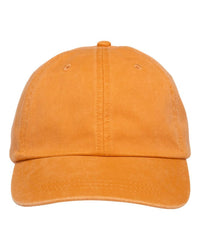 ADAMS OPTIMUM PIGMENT-DYED CAP - Tangerine