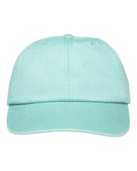 ADAMS OPTIMUM PIGMENT-DYED CAP - Seafoam