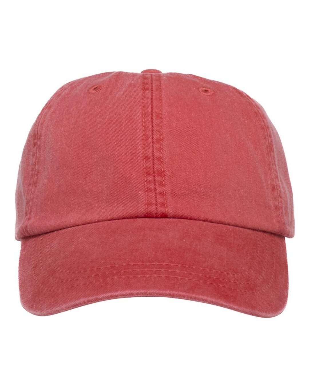 ADAMS OPTIMUM PIGMENT-DYED CAP - Red