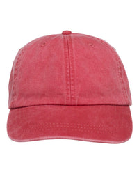 ADAMS OPTIMUM PIGMENT-DYED CAP - Poppy