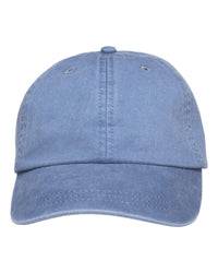 ADAMS OPTIMUM PIGMENT-DYED CAP - Periwinkle