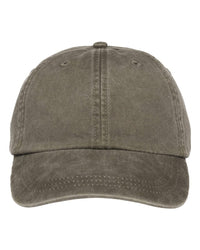ADAMS OPTIMUM PIGMENT-DYED CAP - Olive