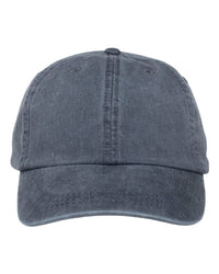 ADAMS OPTIMUM PIGMENT-DYED CAP - Midnight Blue