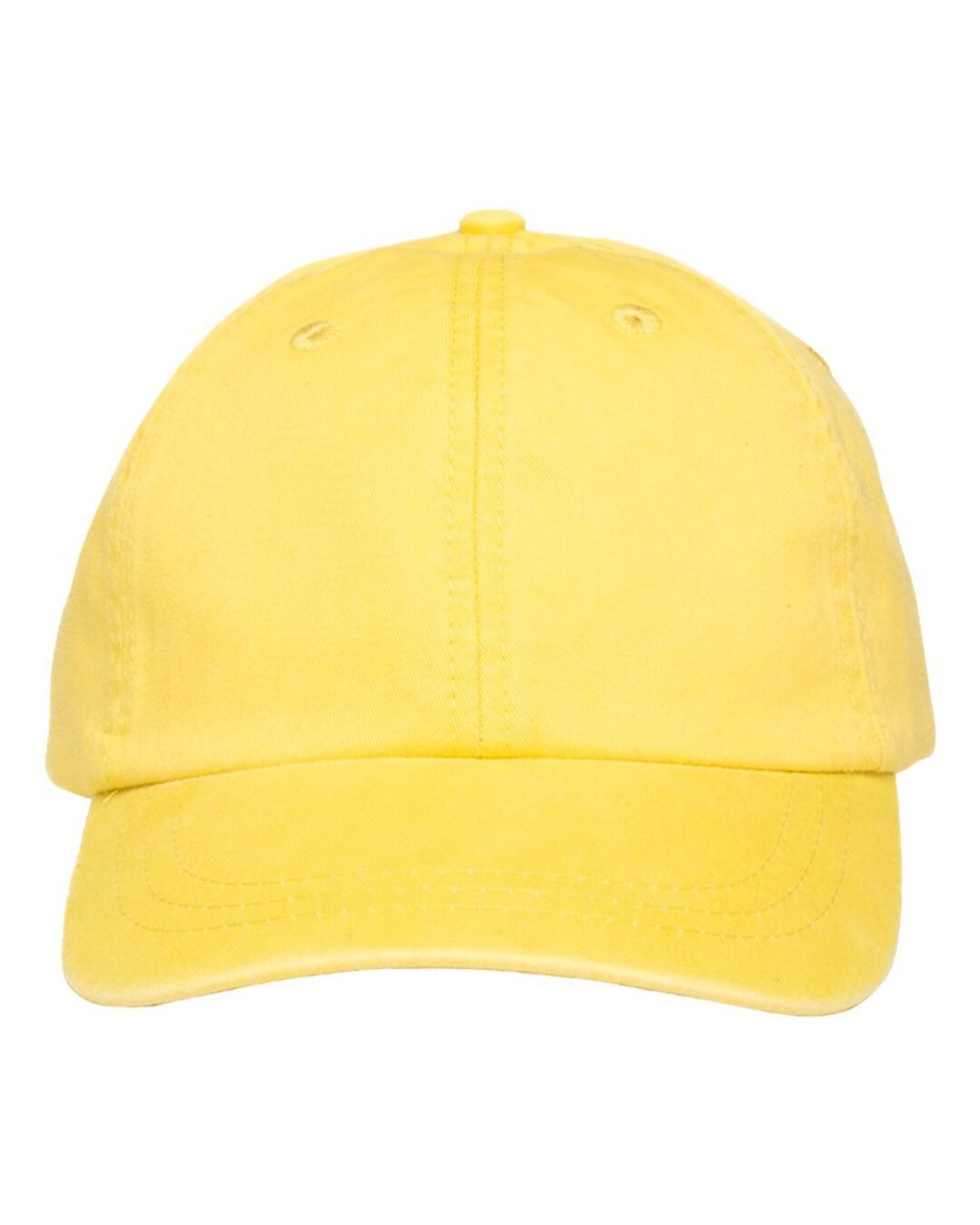 ADAMS OPTIMUM PIGMENT-DYED CAP - Lemon