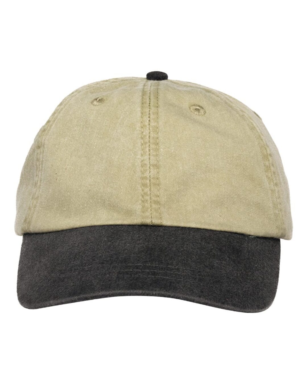 ADAMS OPTIMUM PIGMENT-DYED CAP - Khaki Black