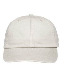 ADAMS OPTIMUM PIGMENT-DYED CAP - Ivory