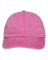 ADAMS OPTIMUM PIGMENT-DYED CAP - Hot Pink