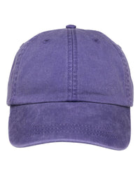 ADAMS OPTIMUM PIGMENT-DYED CAP - Grape