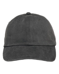 ADAMS OPTIMUM PIGMENT-DYED CAP - Charcoal