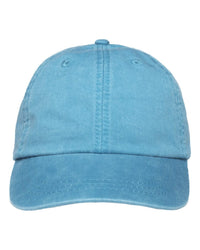 ADAMS OPTIMUM PIGMENT-DYED CAP - Caribbean Blue
