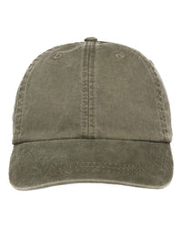 ADAMS OPTIMUM PIGMENT-DYED CAP - Cactus