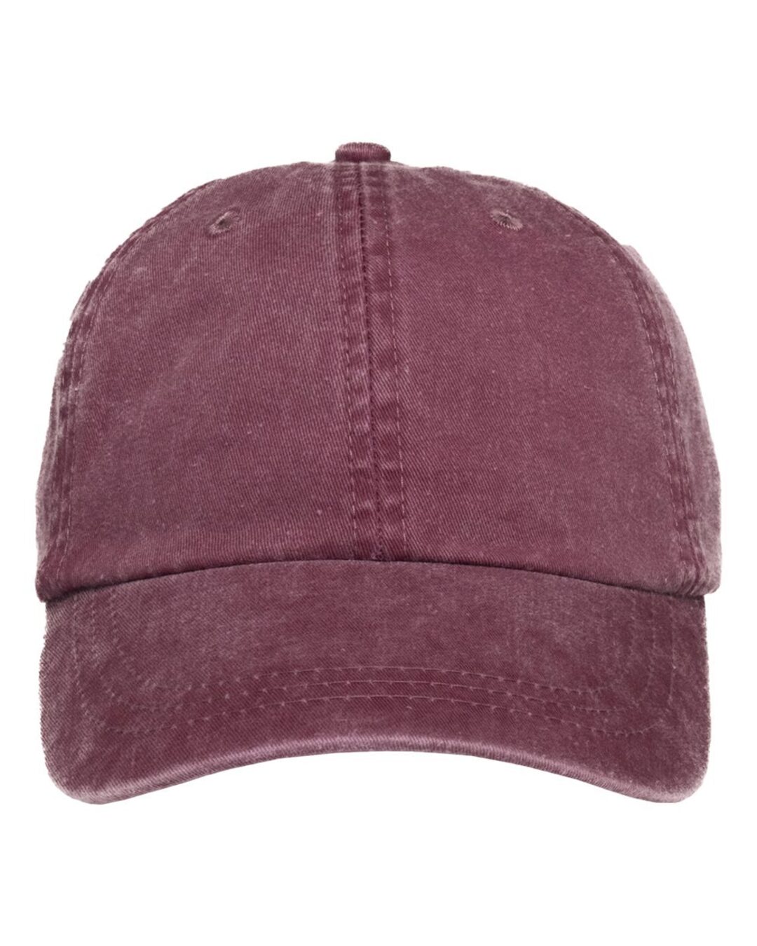 ADAMS OPTIMUM PIGMENT-DYED CAP - Burgundy