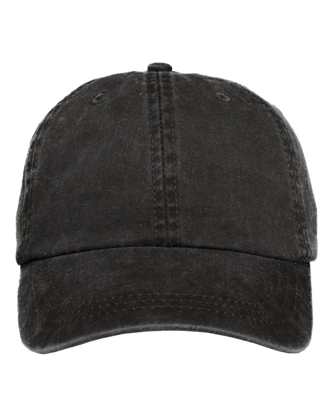 ADAMS OPTIMUM PIGMENT-DYED CAP - Black