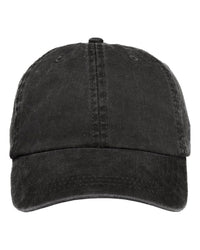 ADAMS OPTIMUM PIGMENT-DYED CAP - Black