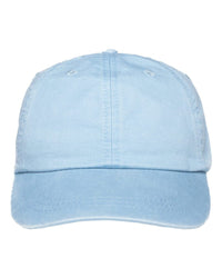 ADAMS OPTIMUM PIGMENT-DYED CAP - Baby Blue