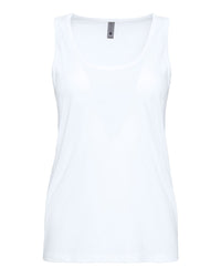 NEXT LEVEL WOMEN'S COTTON TANK - White