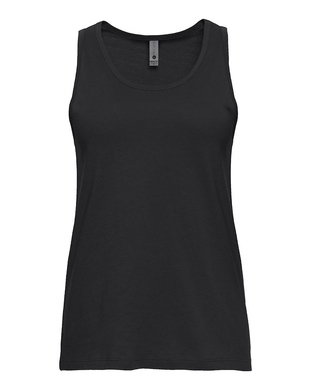 NEXT LEVEL WOMEN'S COTTON TANK - Black