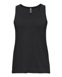 NEXT LEVEL WOMEN'S COTTON TANK - Black