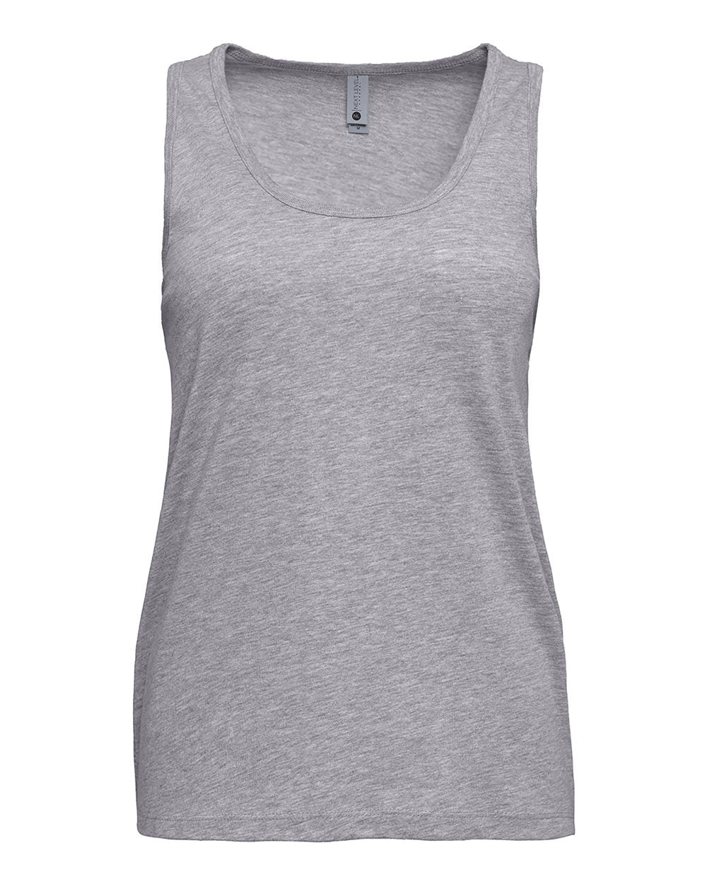 NEXT LEVEL WOMEN'S COTTON TANK - Heather Grey