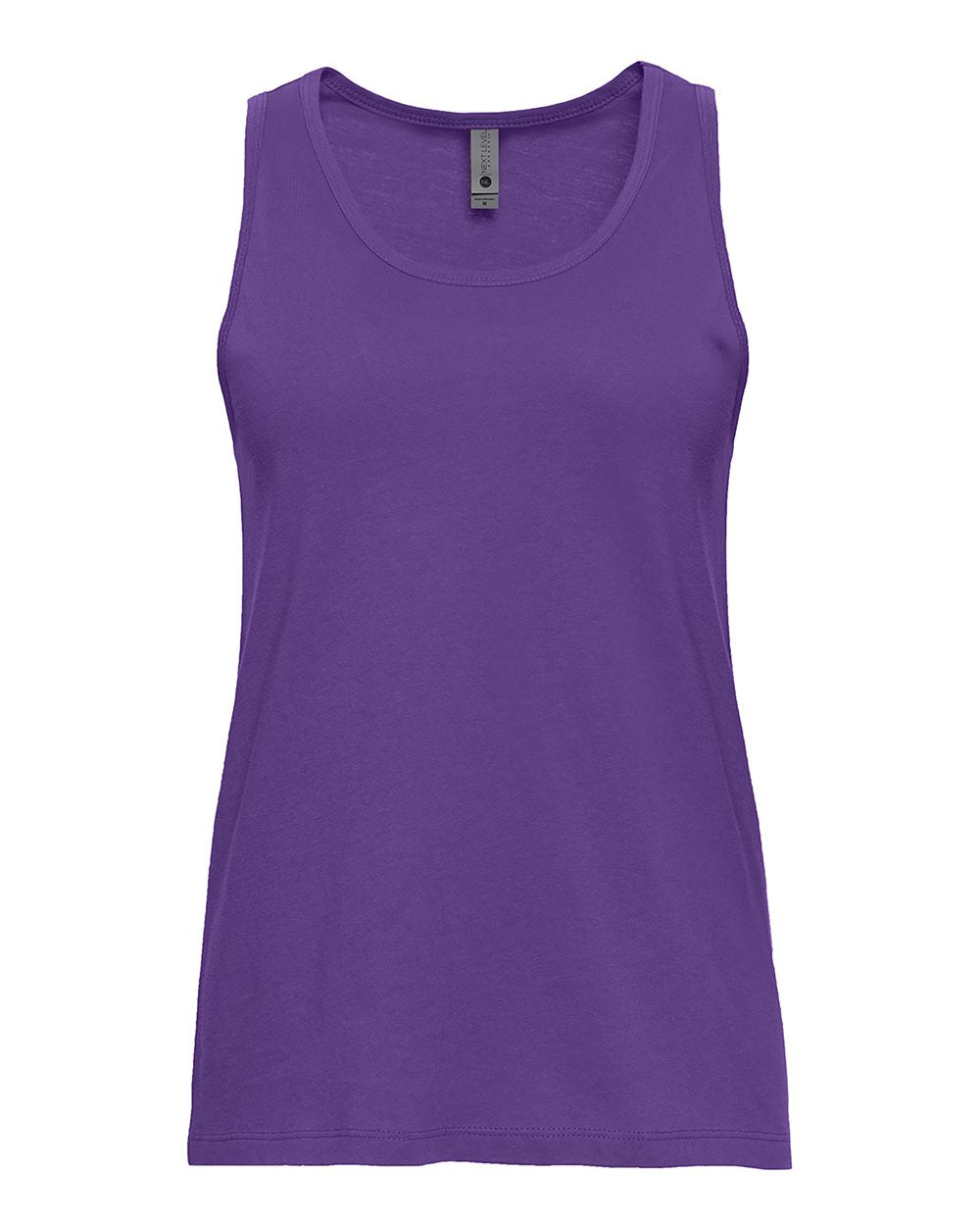 NEXT LEVEL WOMEN'S COTTON TANK - Purple Rush