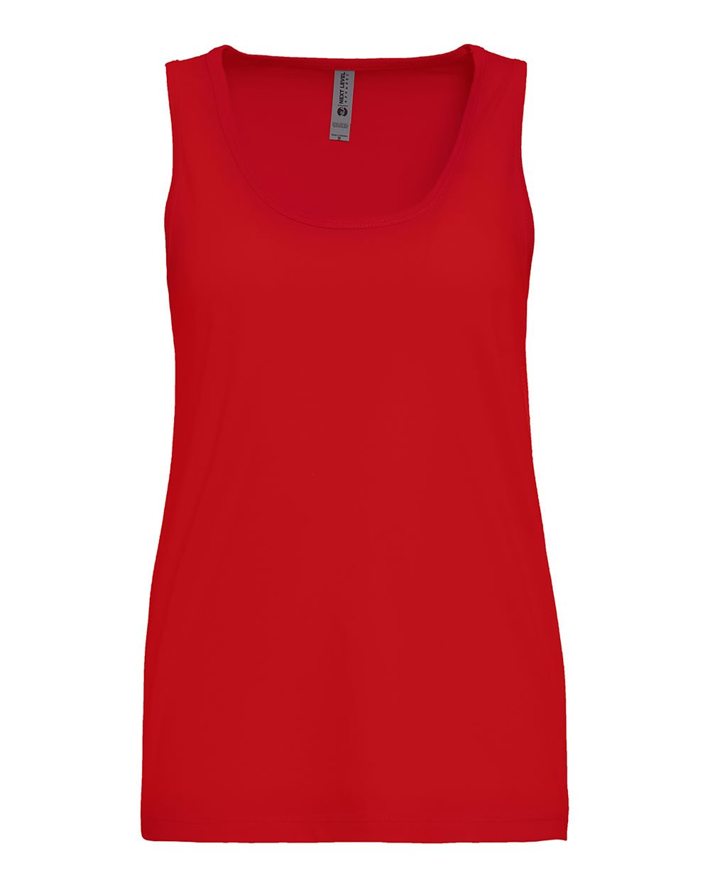 NEXT LEVEL WOMEN'S COTTON TANK - Red