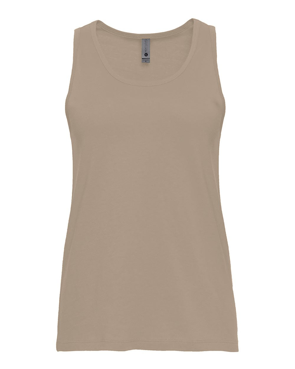 NEXT LEVEL WOMEN'S COTTON TANK - Tan
