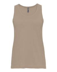 NEXT LEVEL WOMEN'S COTTON TANK - Tan