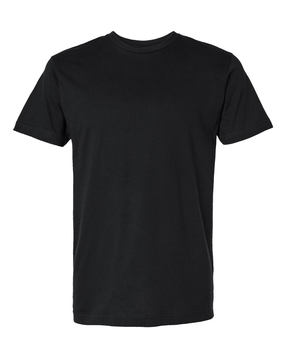 LAT UNISEX FINE JERSEY TEE - Black