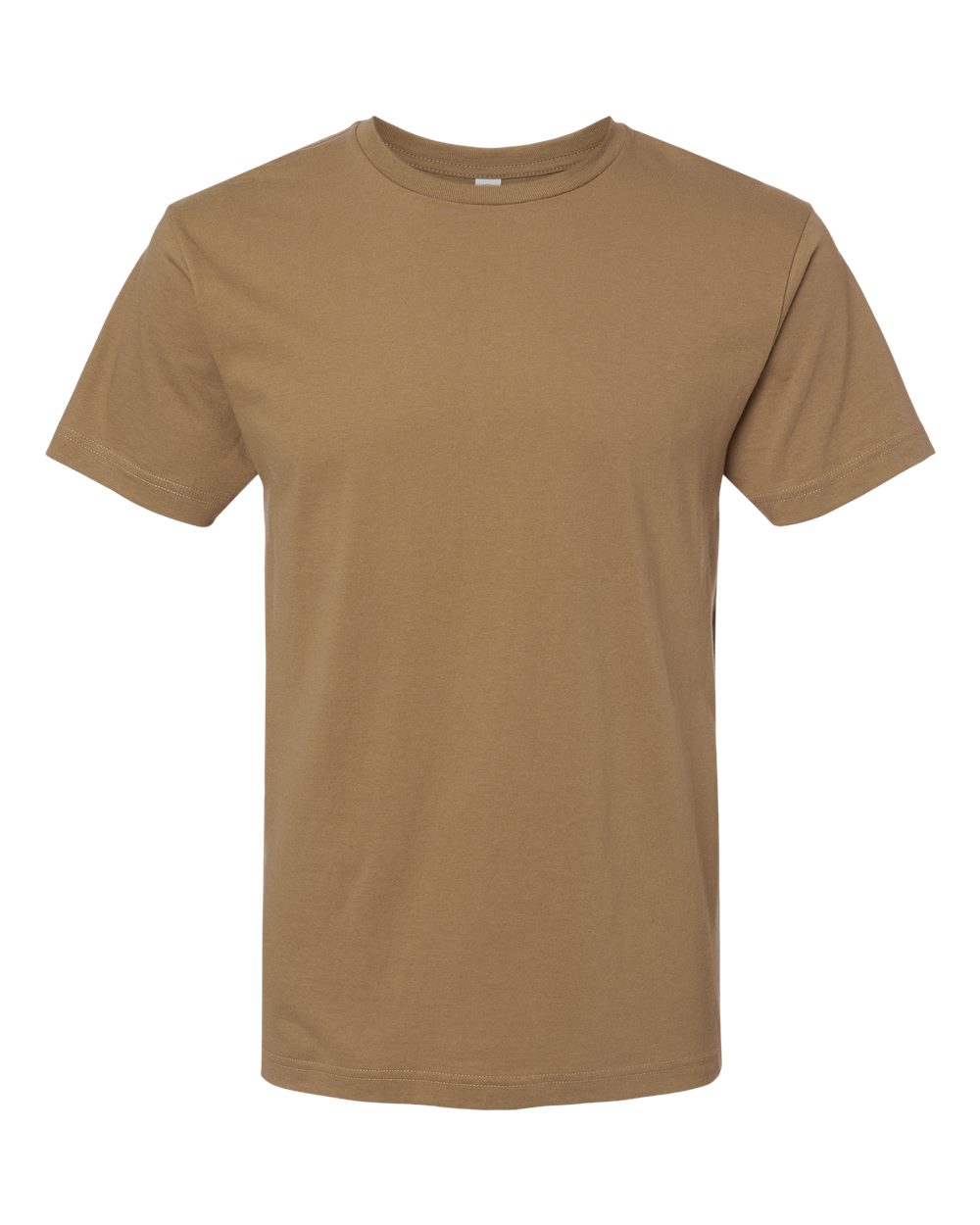 LAT UNISEX FINE JERSEY TEE - Coyote Brown