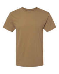 LAT UNISEX FINE JERSEY TEE - Coyote Brown