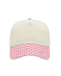 Canvas Hat - Specialty Bill Prints Polka Dots