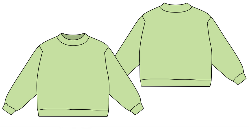 CORE FLEECE MOCK NECK SWEATSHIRT