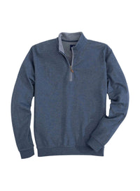 Johnnie-O Men's Sully Quarter-Zip - Helios Blue