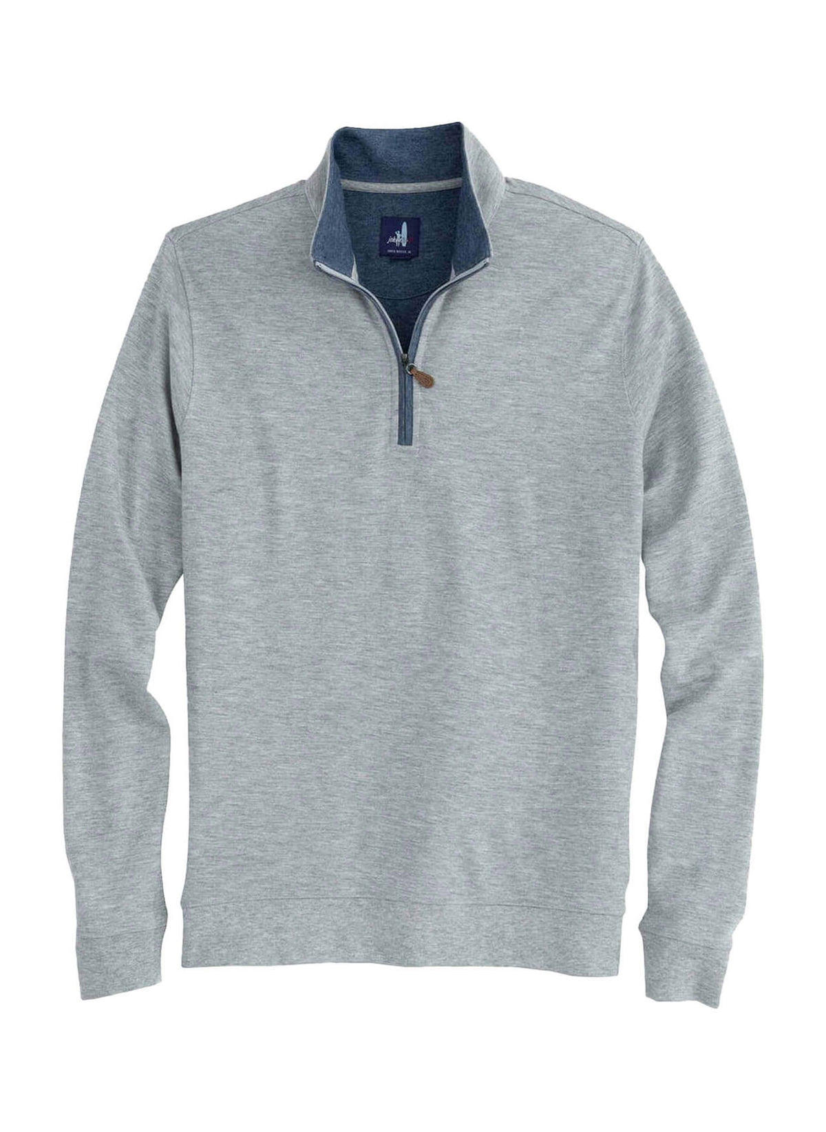 Johnnie-O Men's Sully Quarter-Zip - Light Gray