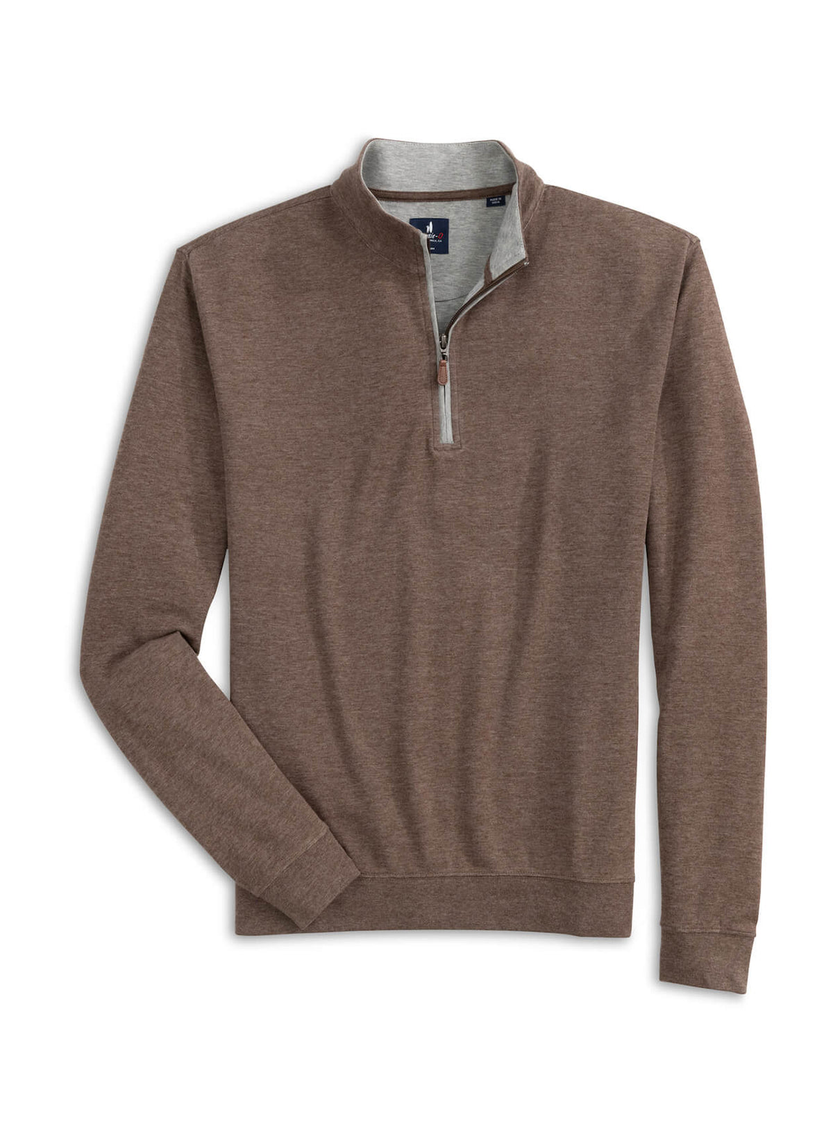 Johnnie-O Men's Sully Quarter-Zip - Grizzly