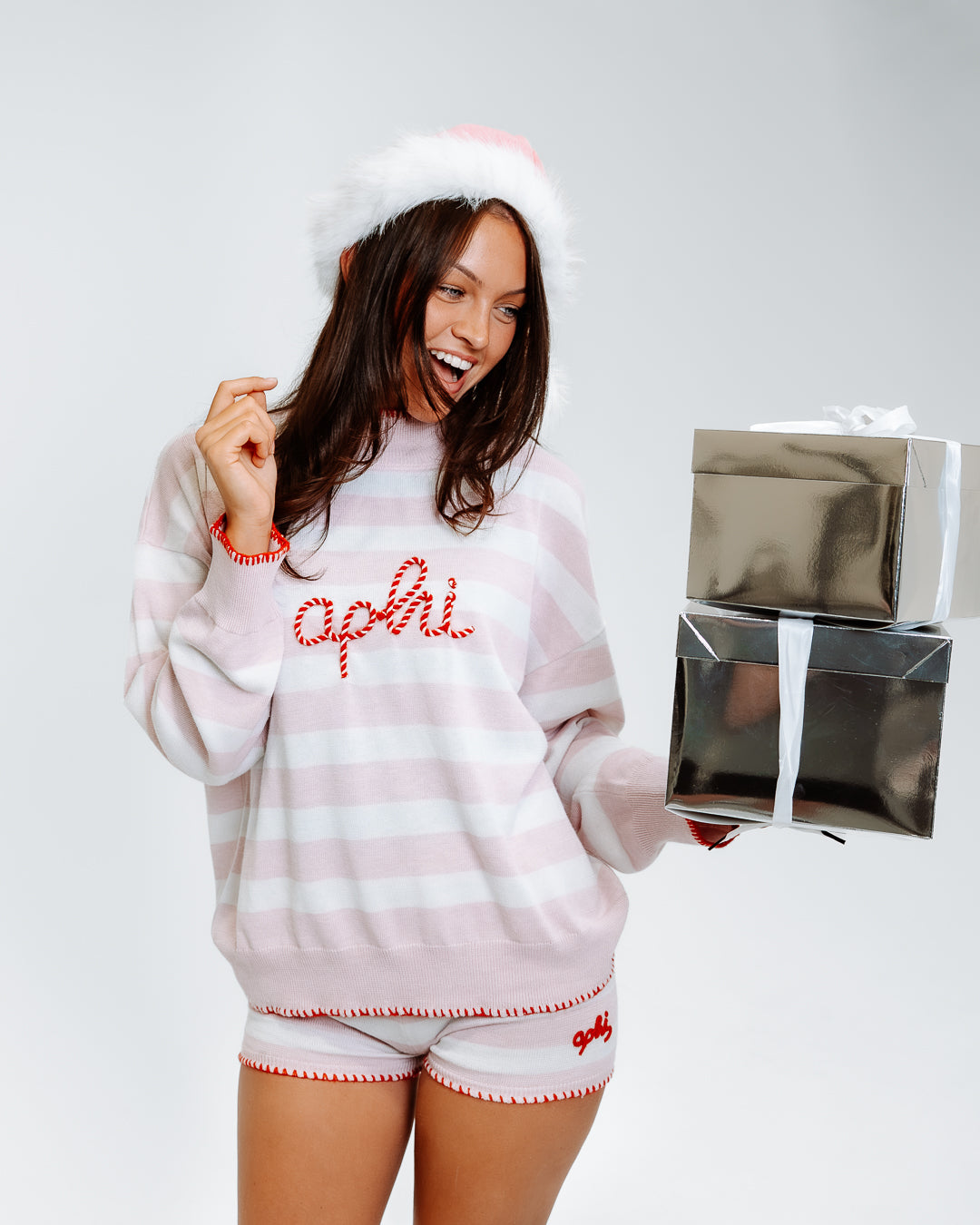 SUGAR TWIST KNIT SWEATER