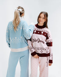 GLACÉ CHUNKY KNIT PANTS