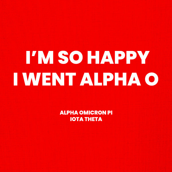 Alpha Omicron Pi Bubble Lettering – 3211