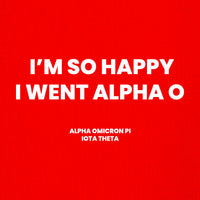 Alpha Omicron Pi Bubble Lettering – 3211