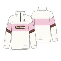Quarter Zip Panel Fleece Pullover