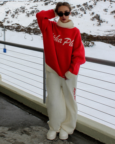 Chalet Wide Leg Knit Pant