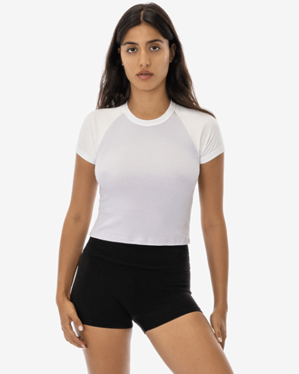 Baby Rib Short Sleeve Raglan