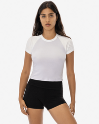 Baby Rib Short Sleeve Raglan