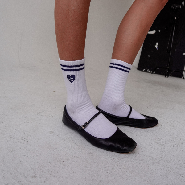 Sweatpea Crew Socks