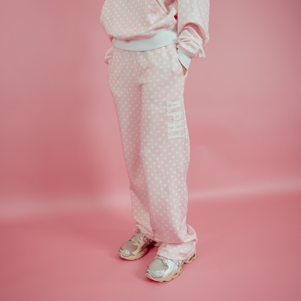 Dotted Graphic Sweatpants