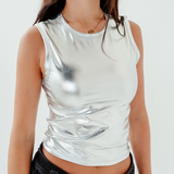 Foil Knit Tank