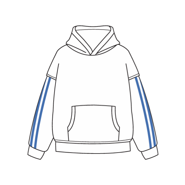 The Drop Cut Fleece Hoodie