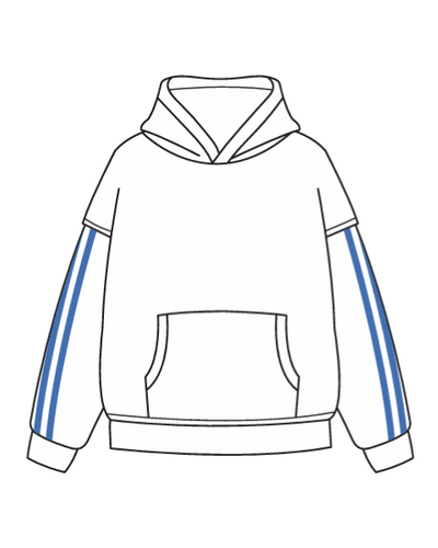 The Drop Cut Fleece Hoodie