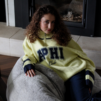 Chairlift Quarter Zip Knit Sweater