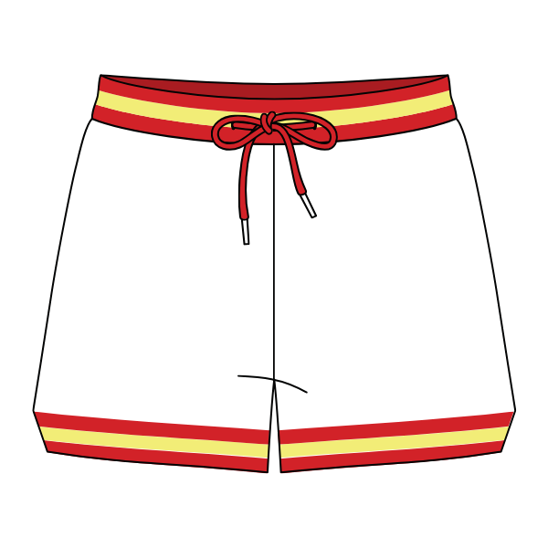 Unisex Mesh Basketball Shorts With Retro Trim